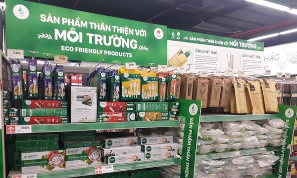 10 năm tới, 100% các siêu thị, TTTM sử dụng sản phẩm bao bì thân thiện môi trường 